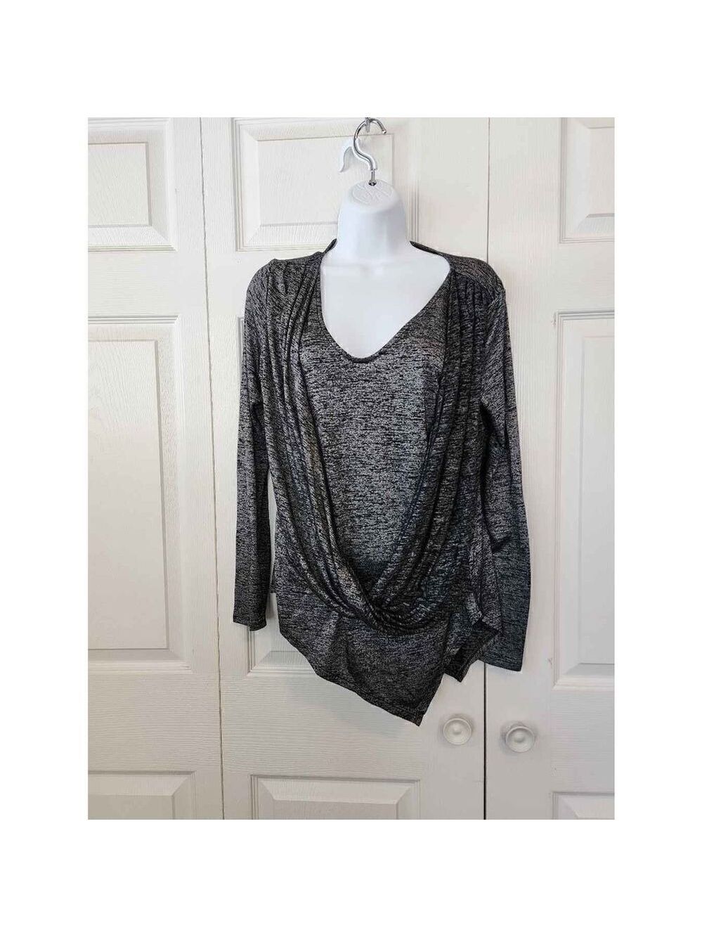 Dark Gray Blouse - Picture 2 of 3